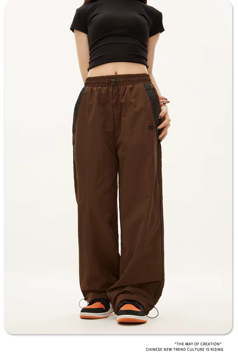 Women Casual Joggers Pants Fashion Streetwear Oversized Sports Wide Leg Pants Hip Hop Y2K Sweatpants High Waist Baggy Trousers