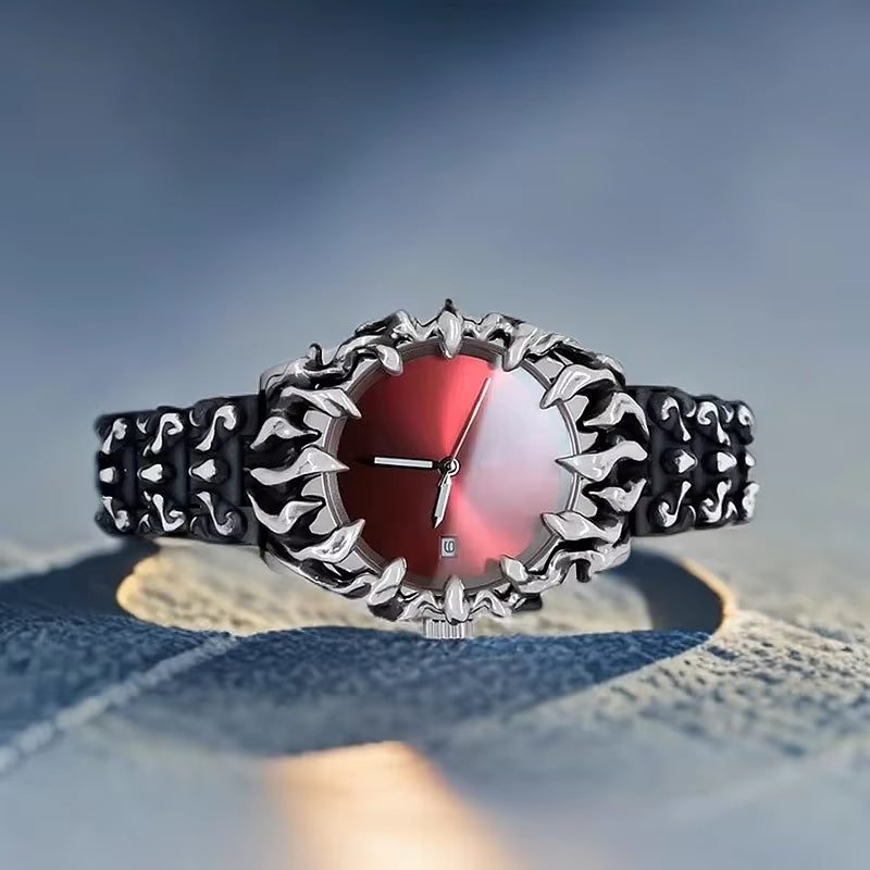 Classic Retro Claw Alabaster Style Y2K Watches for Men European and American Watch Fashion Cool Alien Advanced Ins Niche Design